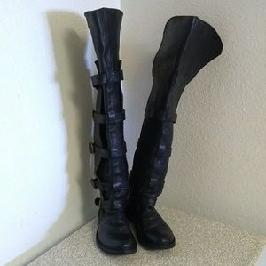 Leather Harness Boots | Poshmark